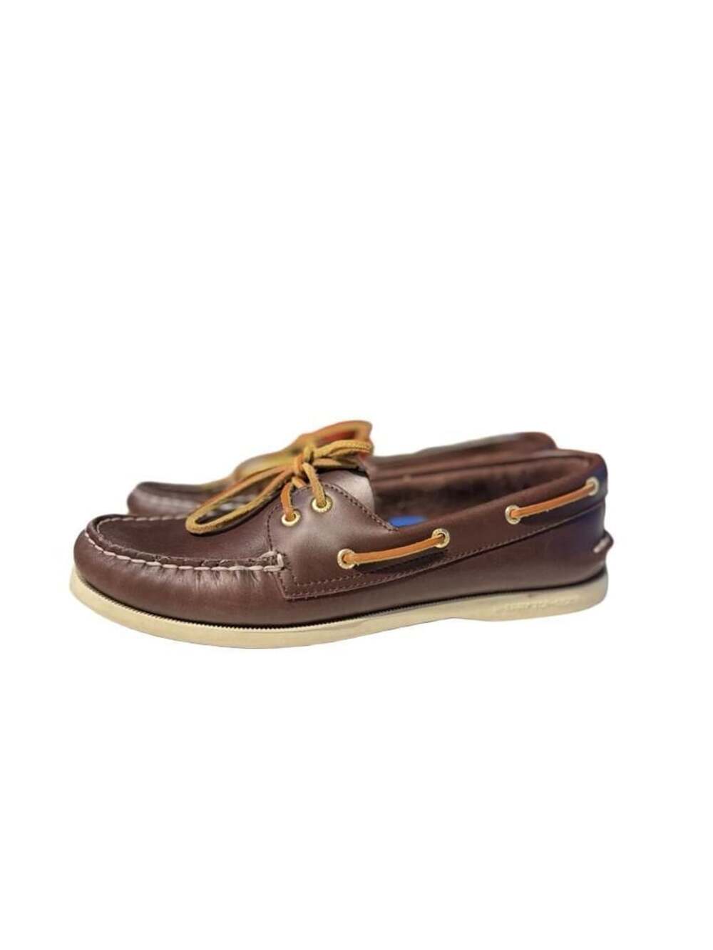 Sperry Top-Sider Authentic Original 2-Eye Boat Shoes Brown Leather